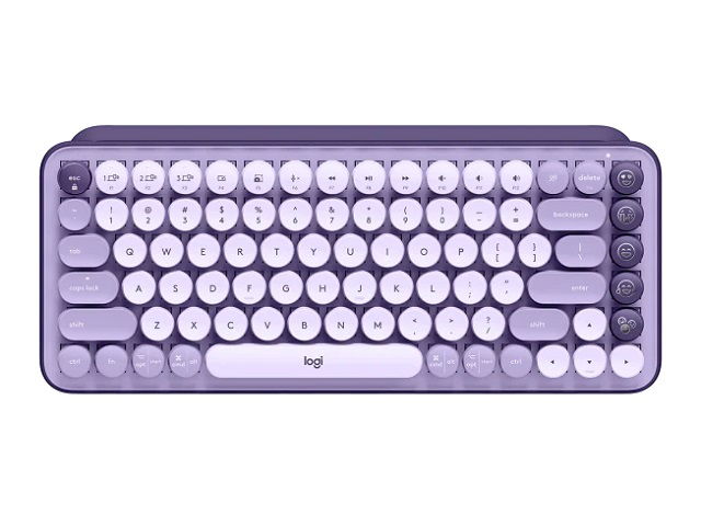 Logitech - Keyboard - Wireless - Spanish - Pop Keys With Emoji K