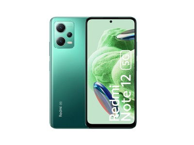 Xiaomi Redmi Note 12 - 4GB + 128GB Smartphone - Android - Mint green