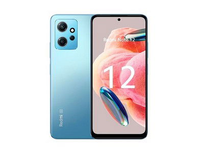 Xiaomi Redmi Note 12 - 4GB + 128GB Smartphone - Android - Ice blue Xiaomi Redmi Note 12 - 4GB + 128GB Smartphone - Android - Ice blue