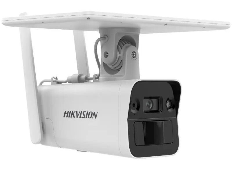 Hikvision - Surveillance camera - Indoor / Outdoor - 4MP Solar-powered  Setup High