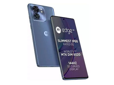 Motorola Edge 40 - Smartphone - Android - 256 GB - Coronet Blue - Touch - XT2303-2 Motorola Edge 40 - Smartphone - Android - 256 GB - Coronet Blue - Touch - XT2303-2