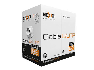 Nexxt Essential Cat5e UTP Cable 4P 0.45mm CMX 305m GR Nexxt Essential Cat5e UTP Cable 4P 0.45mm CMX 305m GR