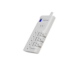 Forza - Surge protector - AC 110/220 V - 8 Tomas de Corriente - 3-ROT 2USB-A/1C 6FT