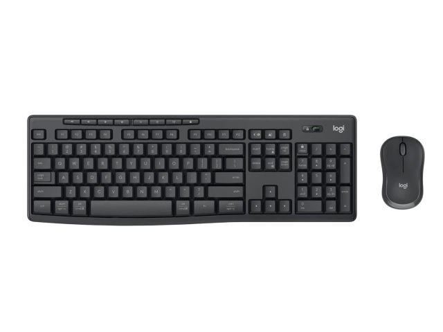 Logitech MK370 Combo for Business, Graphite - Juego de teclado y ratón - Bluetooth, 2.4 GHz - EE. UU.