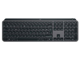 Logitech MX Keys S - Teclado - retroiluminación - inalámbrico - Bluetooth LE - QWERTY - español - interruptor: tecla de tijera - grafito Logitech MX Keys S - Teclado - retroiluminación - inalámbrico - Bluetooth LE - QWERTY - español - interruptor: tecla de tijera - grafito