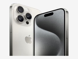 Apple iPhone 15 Pro - Smartphone - iOS - 512 GB - White Titanium - Touch