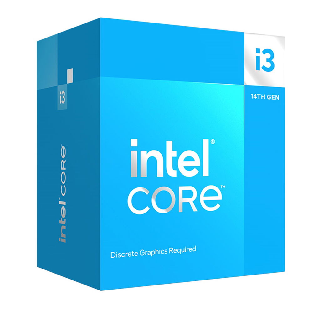 Intel Core i3 i3-14100F - 3.5 GHz - 4 núcleos - 8 hilos - 12 MB caché - FCLGA1700 Socket - Caja Intel Core i3 i3-14100F - 3.5 GHz - 4 núcleos - 8 hilos - 12 MB caché - FCLGA1700 Socket - Caja