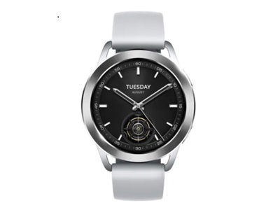 Xiaomi Watch S3 - Smart watch - Marco metálico bisel de acero inoxidable y correa de fluoroelastómero Pantalla AMOLED – Diseño circular de 1.43- 150+ modos deportivos Autonomía de hasta 15 días (uso típico -Aluminum silver Xiaomi Watch S3 - Smart watch - Marco metálico bisel de acero inoxidable y correa de fluoroelastómero Pantalla AMOLED – Diseño circular de 1.43- 150+ modos deportivos Autonomía de hasta 15 días (uso típico -Aluminum silver