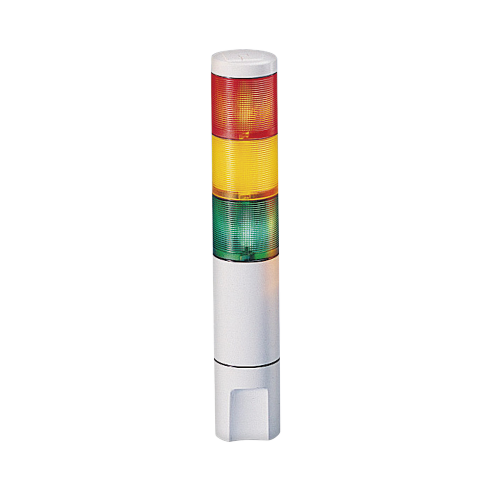 Indicador de estado LED MicroStat, 3 niveles, UL y cUL, 120Vca, rojo, ámbar, verde