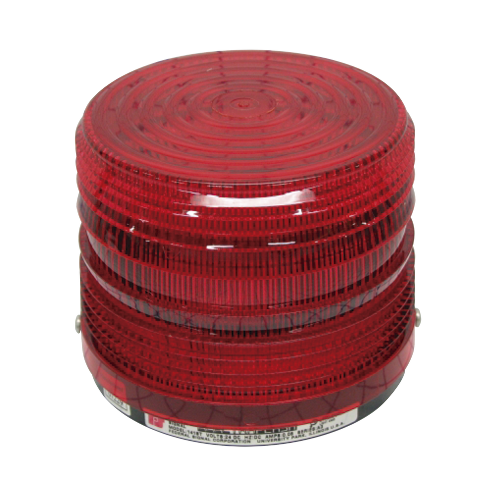 Luz estroboscópica Electraflash, UL y cUL, 24Vcd, rojo