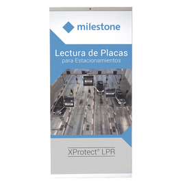 Póster MILESTONE Lectura de Matrículas Vehiculares
