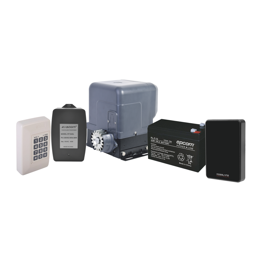 Kit sin contacto residencial de motor y tarjeta virtual