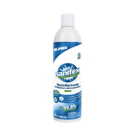 Sanitizante en spray, formulado para desinfectar las superficies en el hogar, oficinas, escuelas, hospitales, clinicas, gimnasios y fabricas, presentación 660 ml