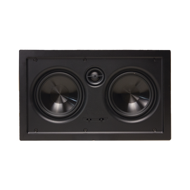 Serie Ghost HT  en la pared, woofers dobles de polietileno inyectado de 5in , tweeter de seda suave de 1in , 5-100W, 8ohms