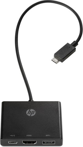 HP Multi-port Hub - Soporte de conexión - USB-C