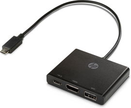 HP Multi-port Hub - Soporte de conexión - USB-C
