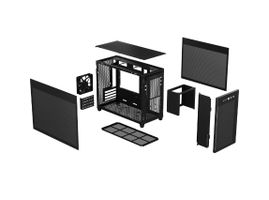 ASUS - Micro tower - Micro ATX - Black