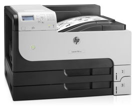 HP LaserJet Enterprise 700 Printer M712dn - Impresora - B/N - a dos caras - laser - A3/Ledger - 1.200 ppp - hasta 40 ppm - capacidad: 600 hojas - USB, Gigabit LAN, host USB