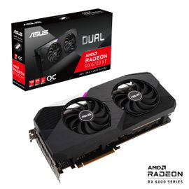 ASUS DUAL-RX6700XT-O12G - OC Edition - tarjeta gráfica - Radeon RX 6700 XT - 12 GB GDDR6 - PCIe 4.0 - HDMI, 3 x DisplayPort