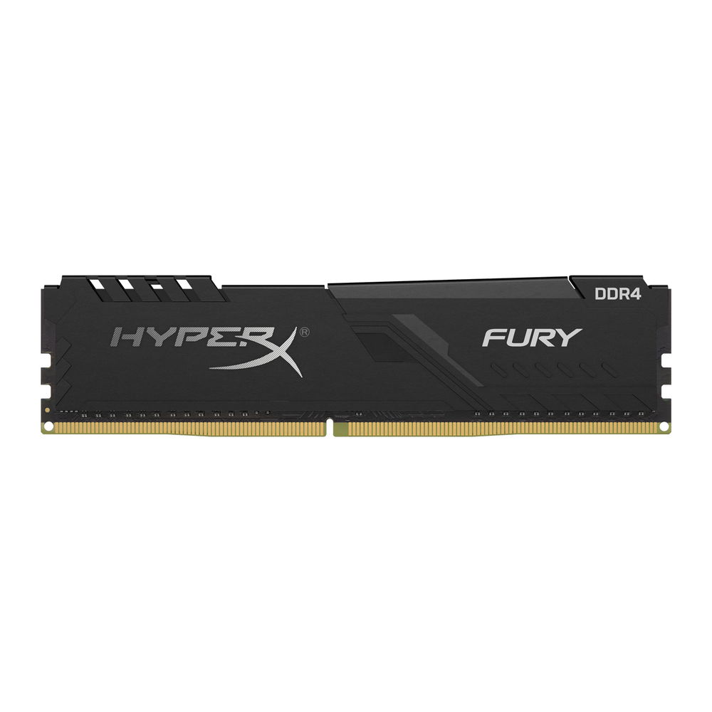 HyperX - DDR4 SDRAM - 16 GB - CL19 - Unbuffered - Non-ECC - FURY Black