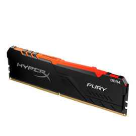 HyperX FURY RGB - DDR4 - 8 GB - DIMM de 288 espigas - 3600 MHz / PC4-28800 - CL17 - 1.35 V - sin búfer - no ECC - negro