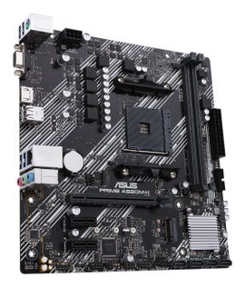 ASUS PRIME A520M-K - Placa base - micro ATX - Socket AM4 - AMD A520 Chipset - USB 3.2 Gen 1 - Gigabit LAN - Tarjeta gráfica (CPU necesaria) - HD Audio (8-canales)