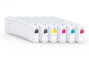 Epson T50L - 700 ml - gran capacidad - Photo Negro - original - blíster con alarmas de RF/acústica - cartucho de tinta - para SureColor T3770DE, T3770DR, T5770DR, T7770D