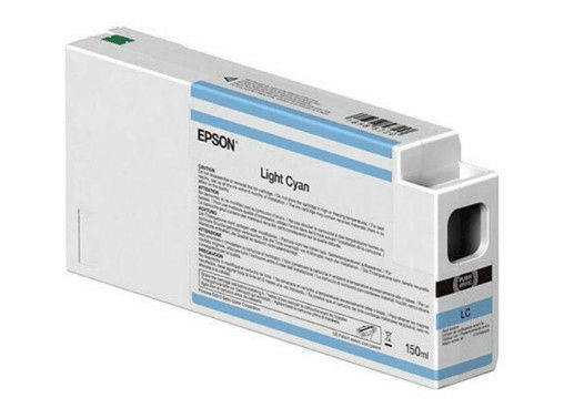 Epson T54V5 - 150 ml - cián claro - original - cartucho de tinta - para SureColor SC-P6000, SC-P7000, SC-P8000, SC-P9000 Epson T54V5 - 150 ml - cián claro - original - cartucho de tinta - para SureColor SC-P6000, SC-P7000, SC-P8000, SC-P9000