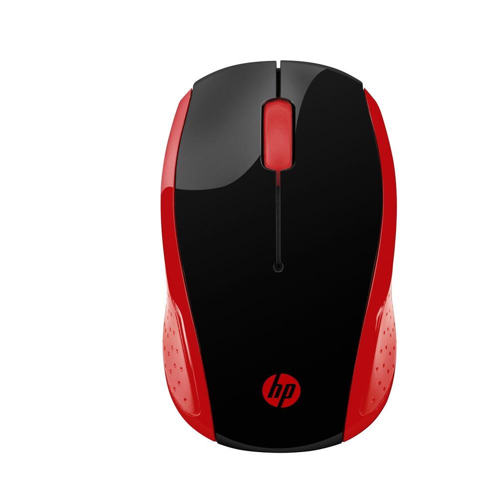 HP - Cordless Optical Mouse - Mouse - Wireless - Devil red - 200 Emprs