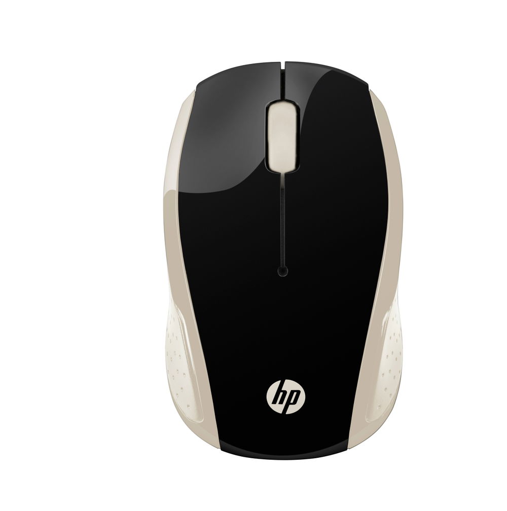 HP - Mouse - Wireless - Silk gold - HP 200