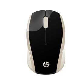 HP - Mouse - Wireless - Silk gold - HP 200