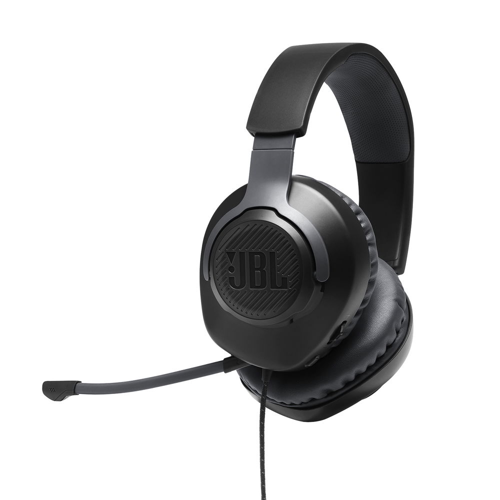 HEADPHONE JBL QUANTUM 100 BLACK 3.5MM PC XBOX PS HEADPHONE JBL QUANTUM 100 BLACK 3.5MM PC XBOX PS