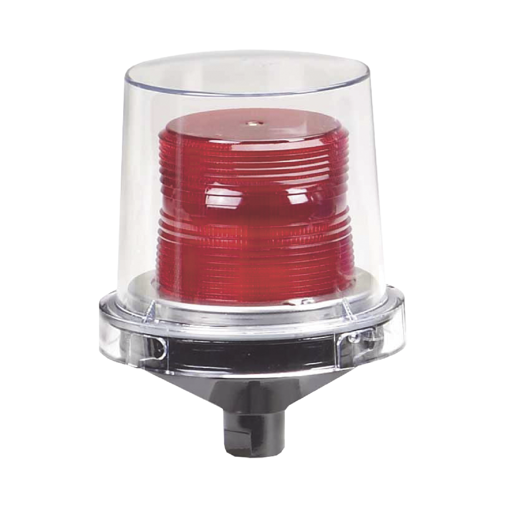 Luz LED electraray, para ubicaciones peligrosas, UL y cUL , 12-24 Vcd, rojo, parpadeo predeterminado