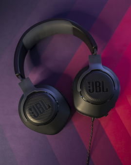 HEADPHONE JBL QUANTUM 100 BLACK 3.5MM PC XBOX PS HEADPHONE JBL QUANTUM 100 BLACK 3.5MM PC XBOX PS