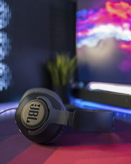 HEADPHONE JBL QUANTUM 100 BLACK 3.5MM PC XBOX PS HEADPHONE JBL QUANTUM 100 BLACK 3.5MM PC XBOX PS