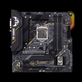 ASUS TUF GAMING B460M-PLUS (WI-FI) - Placa base - micro ATX - Socket LGA1200 - B460 Chipset - USB 3.2 Gen 1 - Gigabit LAN, Wi-Fi, Bluetooth - Tarjeta gráfica (CPU necesaria) - HD Audio (8-canales) ASUS TUF GAMING B460M-PLUS (WI-FI) - Placa base - micro ATX - Socket LGA1200 - B460 Chipset - USB 3.2 Gen 1 - Gigabit LAN, Wi-Fi, Bluetooth - Tarjeta gráfica (CPU necesaria) - HD Audio (8-canales)