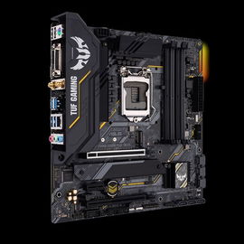 ASUS TUF GAMING B460M-PLUS (WI-FI) - Placa base - micro ATX - Socket LGA1200 - B460 Chipset - USB 3.2 Gen 1 - Gigabit LAN, Wi-Fi, Bluetooth - Tarjeta gráfica (CPU necesaria) - HD Audio (8-canales) ASUS TUF GAMING B460M-PLUS (WI-FI) - Placa base - micro ATX - Socket LGA1200 - B460 Chipset - USB 3.2 Gen 1 - Gigabit LAN, Wi-Fi, Bluetooth - Tarjeta gráfica (CPU necesaria) - HD Audio (8-canales)