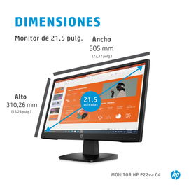 HP P22va G4 - P-Series - monitor LED - 21.5