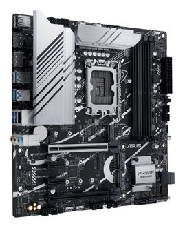 ASUS PRIME Z790M-PLUS D4 - Placa base - micro ATX - Socket LGA1700 - Z790 Chipset - USB 3.2 Gen 1, USB 3.2 Gen 2, USB-C 3.2 Gen 2x2, USB-C 3.2 Gen 1 - Gigabit LAN - Tarjeta gráfica (CPU necesaria) - HD Audio (8-canales) ASUS PRIME Z790M-PLUS D4 - Placa base - micro ATX - Socket LGA1700 - Z790 Chipset - USB 3.2 Gen 1, USB 3.2 Gen 2, USB-C 3.2 Gen 2x2, USB-C 3.2 Gen 1 - Gigabit LAN - Tarjeta gráfica (CPU necesaria) - HD Audio (8-canales)
