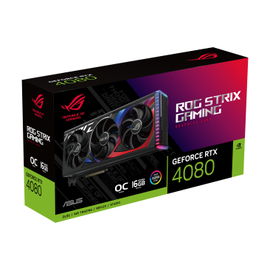 ASUS ROG Strix GeForce RTX 4080 - OC Edition - tarjeta gráfica - GeForce RTX 4080 - 16 GB GDDR6X - PCIe 4.0 - 2 x HDMI, 3 x DisplayPort