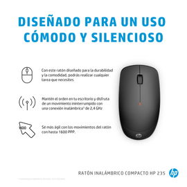 HP Slim - Mouse - Wireless