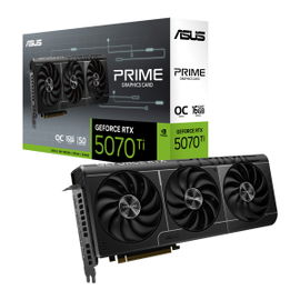 ASUS - Prime RTX-5070ti - PCI Express 5.0 - NVIDIA - NVIDIA GeForce RTX 5070 Ti - GDDR7 - HDMI / DisplayPort ASUS - Prime RTX-5070ti - PCI Express 5.0 - NVIDIA - NVIDIA GeForce RTX 5070 Ti - GDDR7 - HDMI / DisplayPort