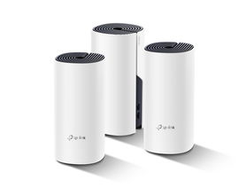 KIT de sistema inalámbrico y HomePlug AV1000, Deco P9 mesh híbrido para hogar, doble banda AC, doble puerto Gigabit, 2 antenas internas compatible con Alexa.