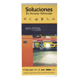 Póster Acceso Vehicular Barreras