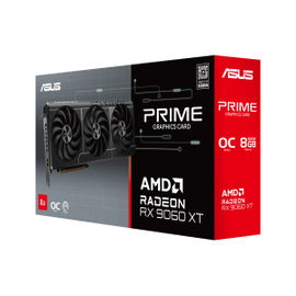ASUS - PRIME-RX9060XT-O8G - PCI Express 5.0 - AMD - AMD Radeon RX 9070 XT - GDDR6 SDRAM - HDMI / DisplayPort