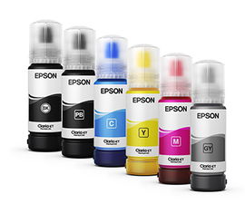 Epson T555 - Photo Negro - original - recarga de tinta - para EcoTank L8160, L8180