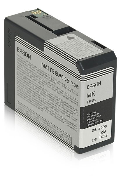 Epson - Ink cartridge - Matte black - T58080N Epson - Ink cartridge - Matte black - T58080N