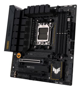 ASUS TUF Gaming B650M-Plus WIFI - Placa base - micro ATX - Socket AM5 - AMD B650 Chipset - USB 3.1 Gen 2, USB 3.2 Gen 2, USB-C 3.2 Gen 2x2, USB-C 3.2 Gen 1 - 2.5 Gigabit LAN, Wi-Fi 6, Bluetooth - Tarjeta gráfica (CPU necesaria) - HD Audio (8-canales)