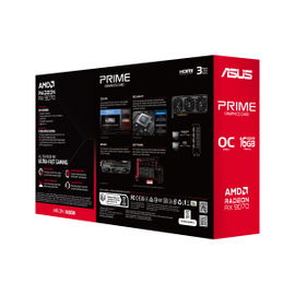 ASUS - PRIME-RX9070-O16G-EVO - PCI Express 5.0 - AMD - AMD Radeon RX 9070 - HDMI / DisplayPort