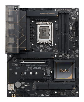 ASUS ProArt B760-CREATOR D4 - Placa base - ATX - Socket LGA1700 - B760 Chipset - USB 3.2 Gen 1, USB-C 3.2 Gen2, USB-C 3.2 Gen 2x2 - Gigabit LAN, 2.5 Gigabit LAN - Tarjeta gráfica (CPU necesaria) - HD Audio (8-canales) ASUS ProArt B760-CREATOR D4 - Placa base - ATX - Socket LGA1700 - B760 Chipset - USB 3.2 Gen 1, USB-C 3.2 Gen2, USB-C 3.2 Gen 2x2 - Gigabit LAN, 2.5 Gigabit LAN - Tarjeta gráfica (CPU necesaria) - HD Audio (8-canales)